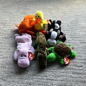 Lot of 6 Beanie Babies Produced in 1994
